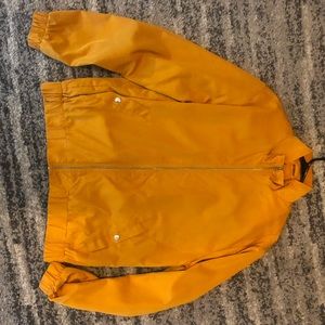 Forever 21 Men Gold Bomber Jacket